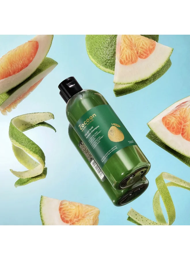 The Cocoon Original Vietnam  Pomelo Sulfate Free Shampoo 310ml Anti Hair Fall Dandruff Control Shampoo Hydrating Strengthening Scalp Care Shampoo Mild Daily Use Shampoo for Men Women Dry Damaged Hair  | Best Price UAE